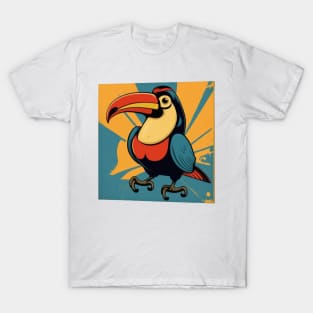 vintage bird illustration T-Shirt